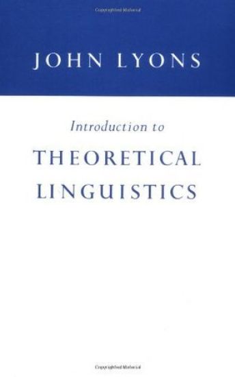 Introduction to Theoretical Linguistics
