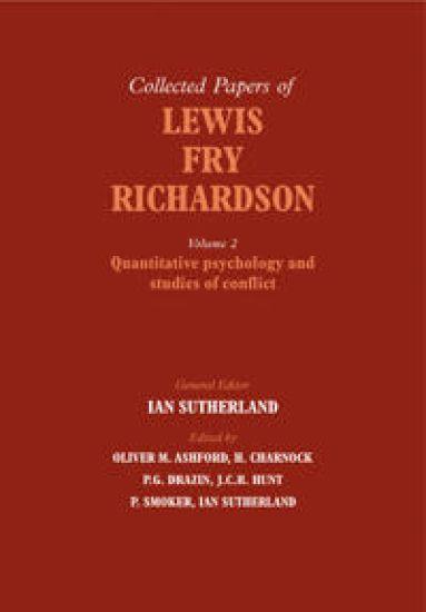 The Collected Papers of Lewis Fry Richardson