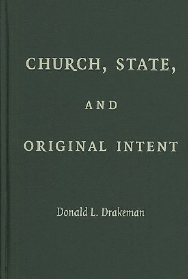 Church, State, and Original Intent
