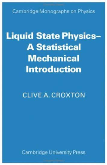 Liquid State Physics