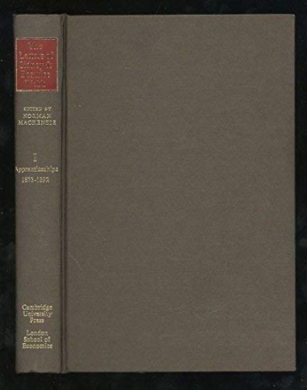 Letters of Sidney and Beatrice Webb: Volume 1, Apprenticeships 1873-1892