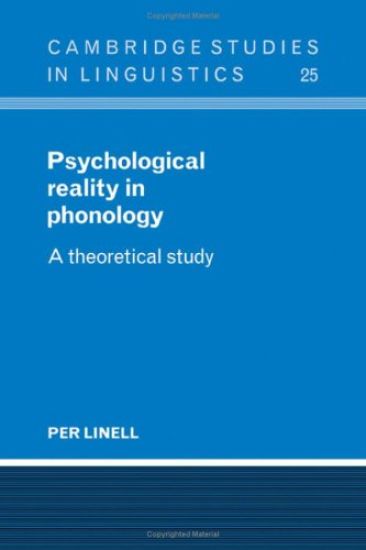 Psychological Reality in Phonology