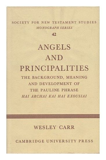 Angels and Principalities
