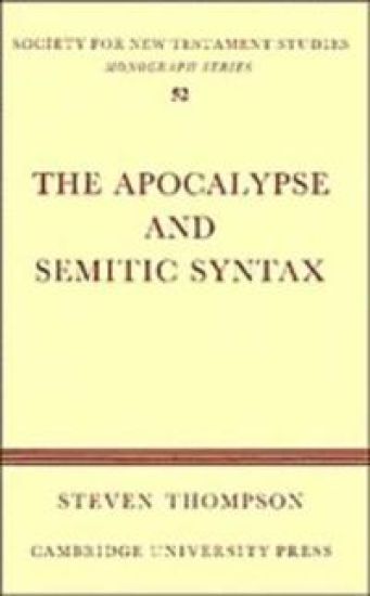 Apocalypse and Semitic Syntax