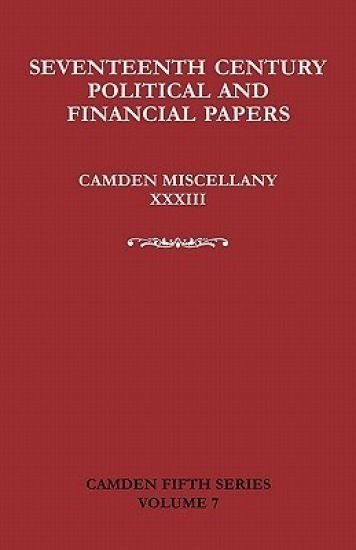 Seventeenth-Century Parliamentary and Financial Papers