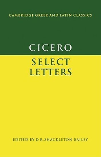 Cicero: Select Letters