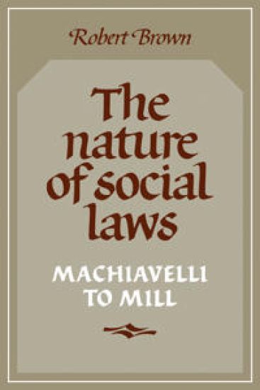 The Nature of Social Laws