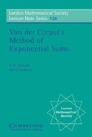 Van der Corput's Method of Exponential Sums