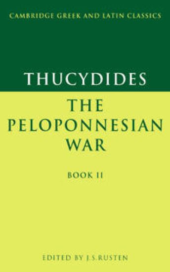 Thucydides: The Peloponnesian War Book II