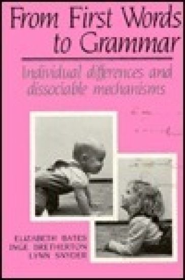 From First Words to Grammar