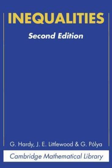 Kansikuva: Inequalities