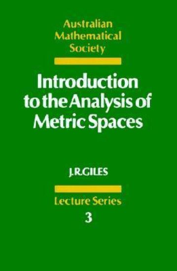 Introduction to the Analysis of Metric Spaces