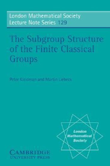 The Subgroup Structure of the Finite Classical Groups