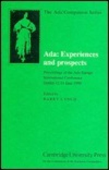 Ada: Experiences and Prospects