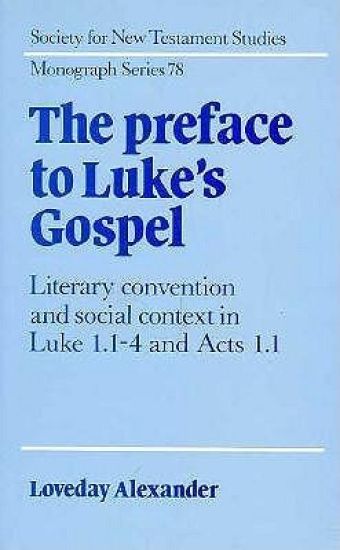 Preface to Luke's Gospel