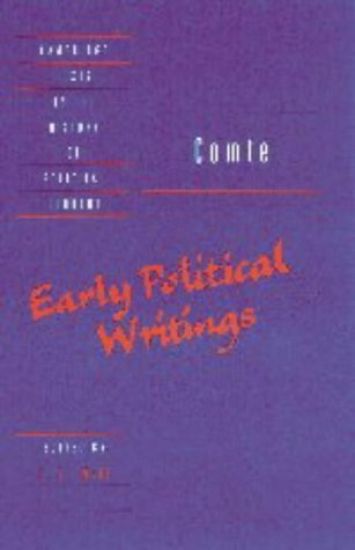 Comte: Early Political Writings