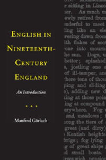 English in Nineteenth-Century England