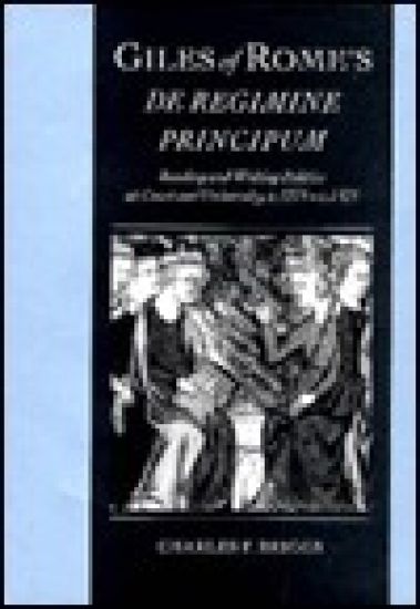 Giles of Rome's De regimine principum