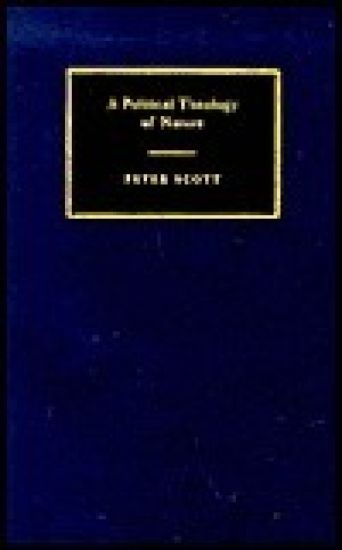 A Political Theology of Nature