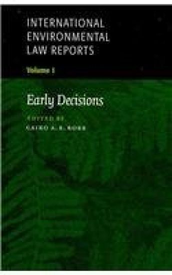 International Environmental Law Reports Set 5 Paperbacks