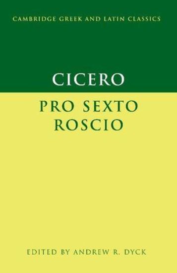 Cicero: 'Pro Sexto Roscio'