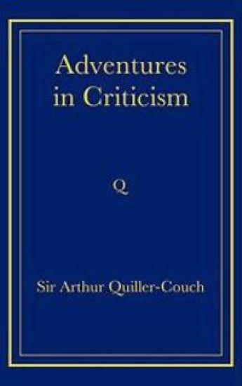 Adventures in Criticism