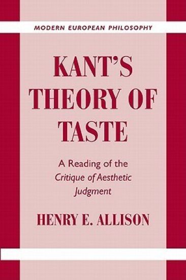 Kant's Theory of Taste