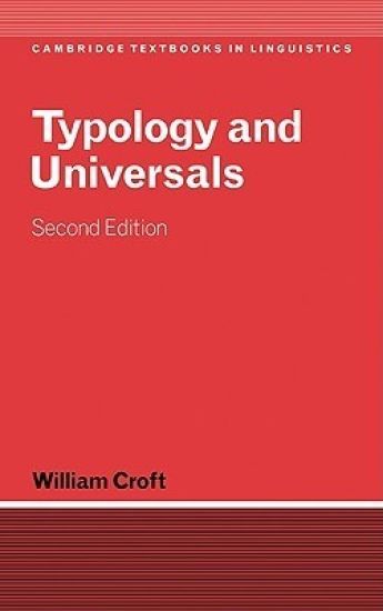Typology and Universals
