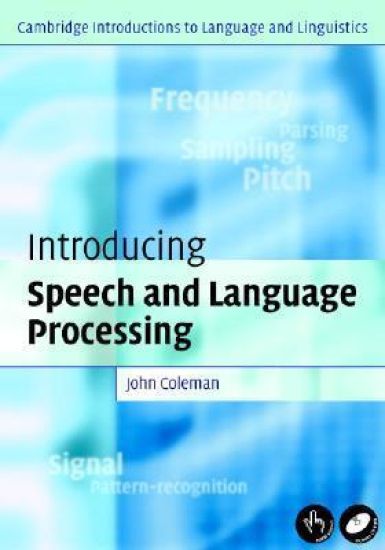 Introducing Speech and Language Processing