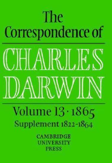 The Correspondence of Charles Darwin: Volume 13, 1865