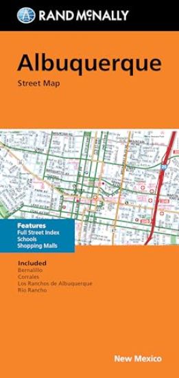 Rand McNally Folded Map: Albuquerque Street Map