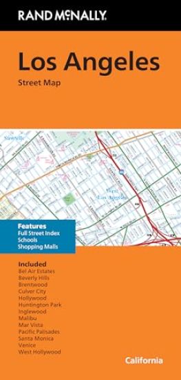 Rand McNally Folded Map: Los Angeles Street Map