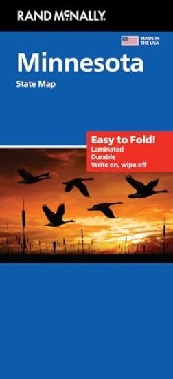 Rand McNally Easy to Fold: Minnesota State Laminated Map