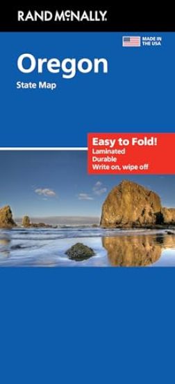 Rand McNally Easy to Fold: Oregon State Map