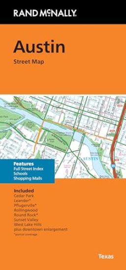 Rand McNally Folded Map: Austin Street Map