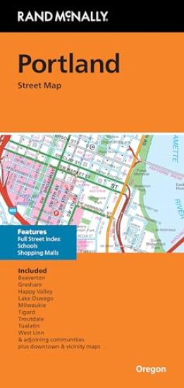 Rand McNally Folded Map: Portland Street Map