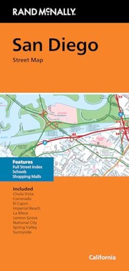 Rand McNally San Diego CA Street Map