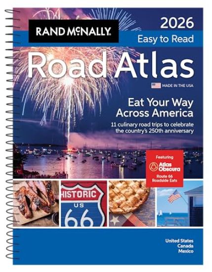2026 Rand McNally Easy to Read Midsize Road Atlas