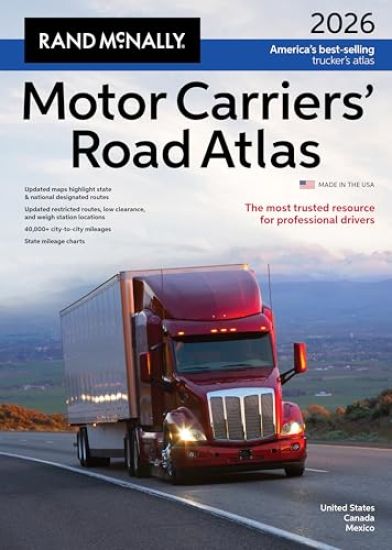 2026 Rand McNally Motor Carriers Road Atlas