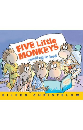 Five Little Monkeys Reading in Bed