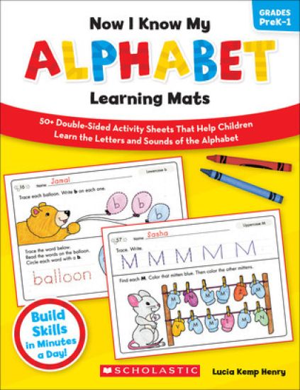 Now I Know My Alphabet Learning Mats