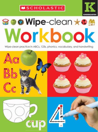 Kindergarten Wipe-Clean Workbook: Scholastic Early Learners (Wipe-Clean Workbook)