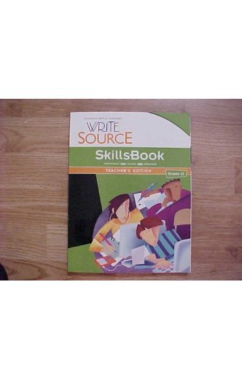 Write Source SkillsBook Teacher's Edition Grade 12