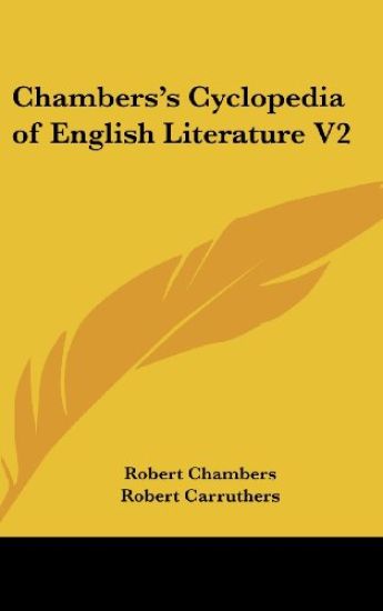 Chambers's Cyclopedia of English Literature V2