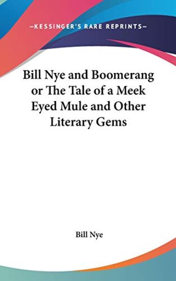 BILL NYE AND BOOMERANG OR THE TALE OF A