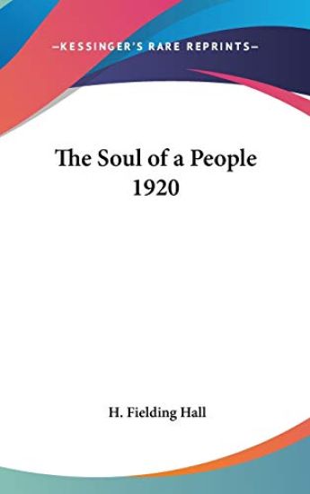 THE SOUL OF A PEOPLE 1920