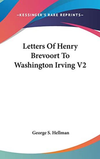 LETTERS OF HENRY BREVOORT TO WASHINGTON