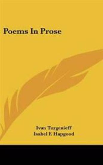 Poems In Prose