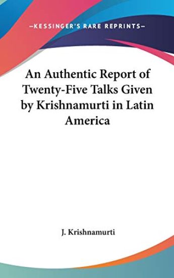 AN AUTHENTIC REPORT OF TWENTY-FIVE TALKS