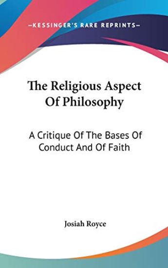 Religious Aspect Of Philosophy